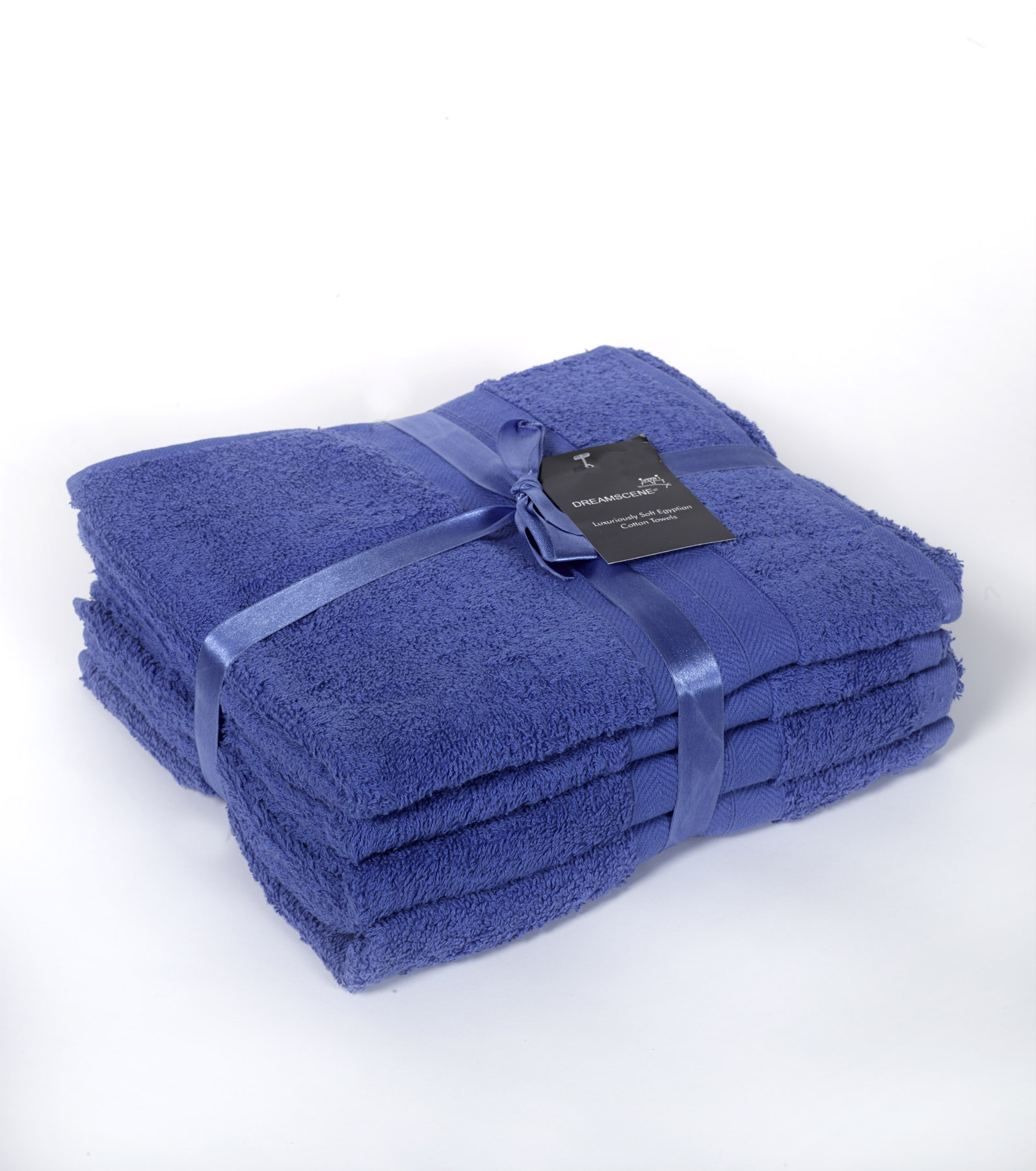 Luxuriously Soft 4 Piece Hand Towels Gift Set 100 Egyptian Cotton